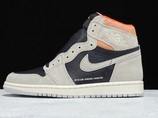 Bmlin High OG 1 Grey Retro Jordan Neutral 555088-018 Air 0717